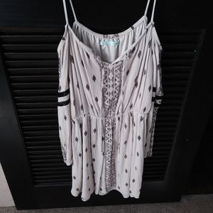 Off the shoulder dress